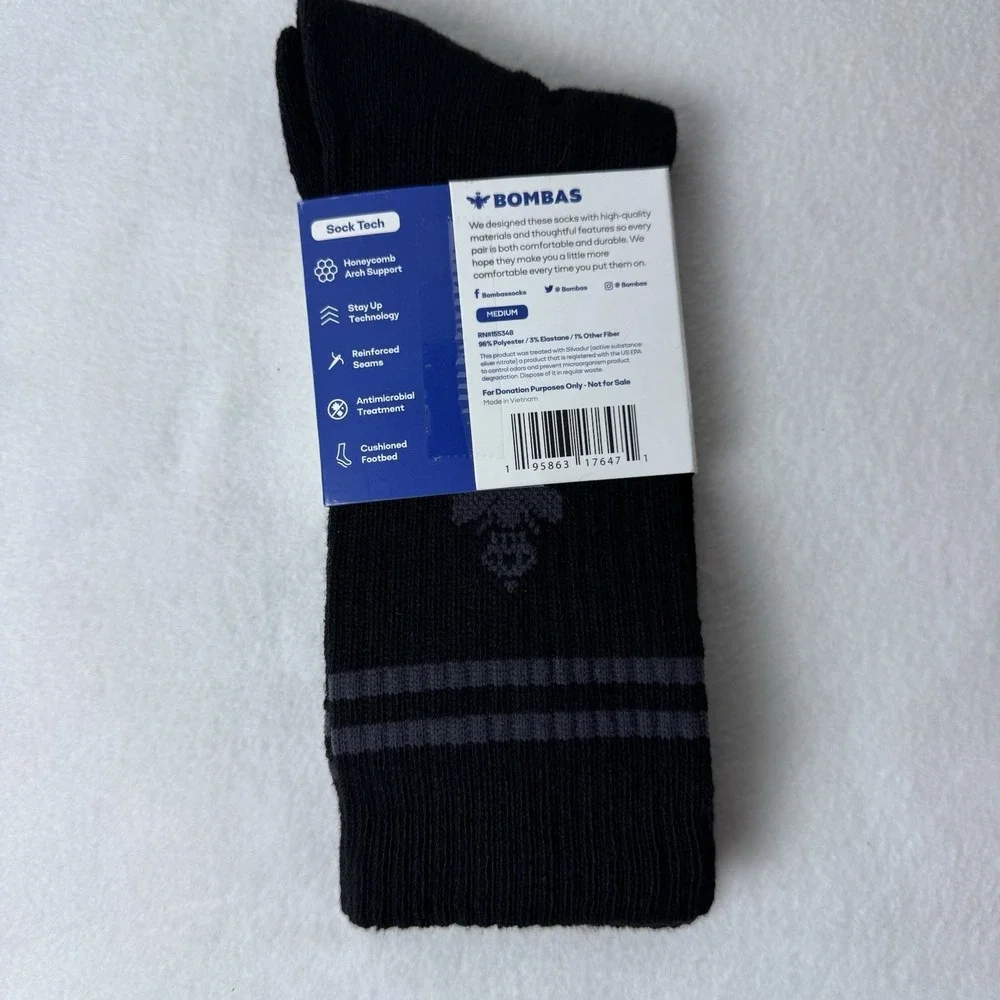 Bombas black gray